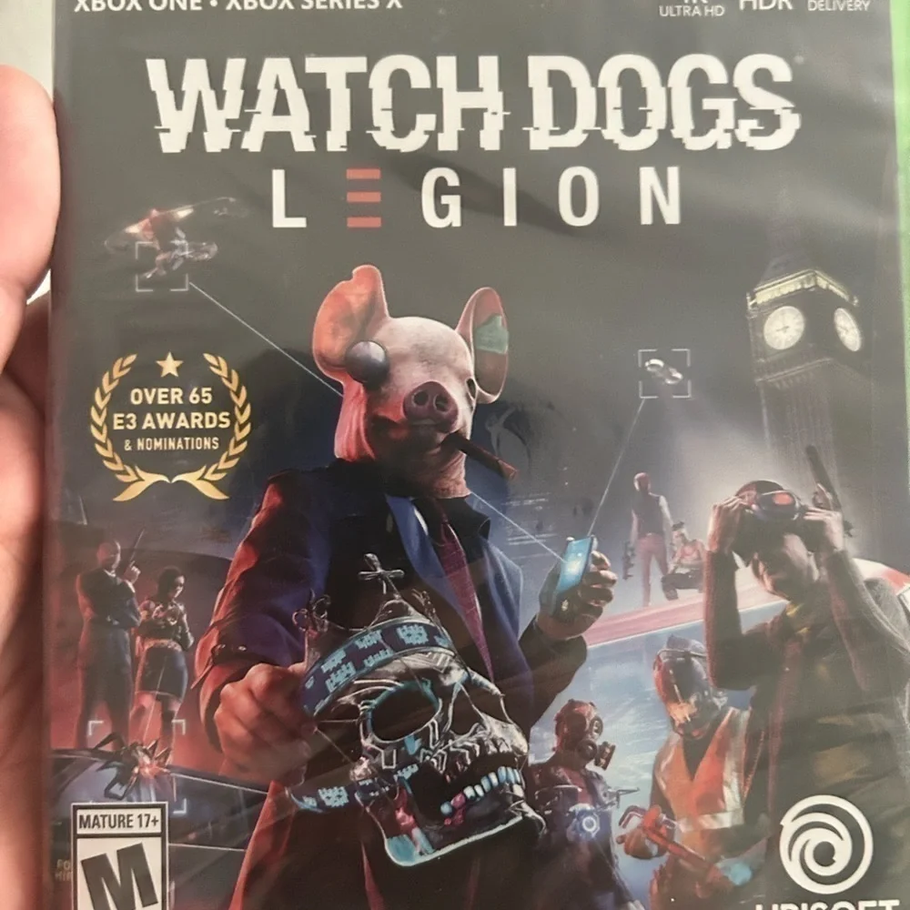 X box Watch dogs legion video game